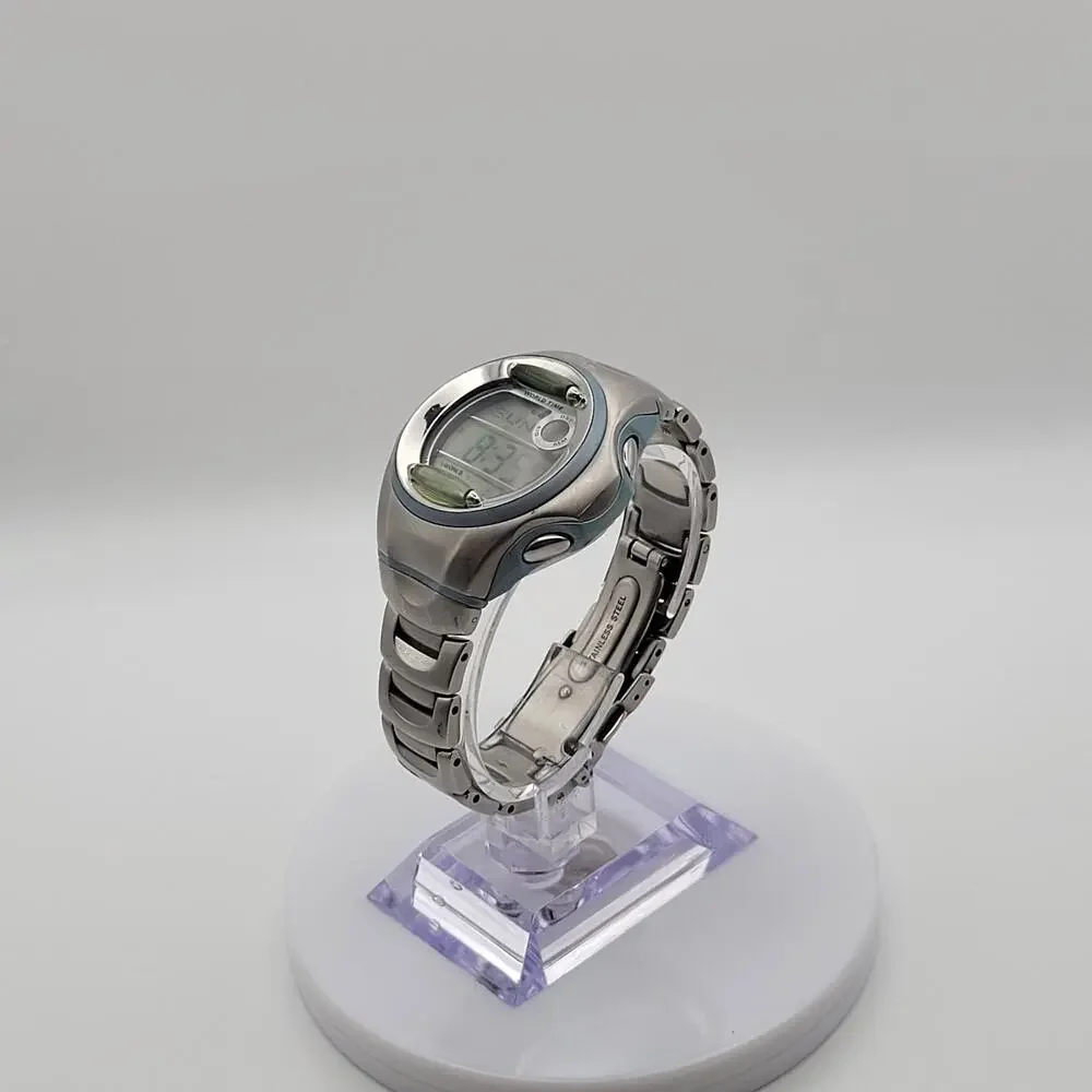 Vintage Casio Baby-G G-ms MSG-140 Digital Metal Watch Y2K Cyber Aesthetic